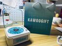 KAWOO開(kāi)物水波紋助眠藍牙音箱CD機聽(tīng)海白噪音音響低音炮女生高顏值氛圍燈黑膠唱片機小音響七夕生日禮物 奶油白 自帶15首白噪音+投影燈 官方標配+精美禮袋+代寫(xiě)賀卡 曬單實(shí)拍圖