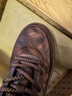 公牛世家男鞋秋季新款潮流軟底舒適運動(dòng)板鞋男士休閑鞋厚底皮面老爹鞋子男 棕色【四季款單鞋】GN125105301 41 (標準運動(dòng)碼) 曬單實(shí)拍圖
