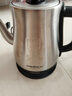 金灶（KAMJOVE）電熱水壺茶臺燒水壺304不銹鋼全鋼壺體 拉弧式茶藝壺嘴自動(dòng)斷電熱水壺 電茶爐T-94 1.5L 不銹鋼色 曬單實(shí)拍圖