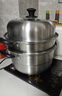 九陽(yáng)（Joyoung）蒸鍋不銹鋼蒸鍋家用燉湯蒸饅頭包子魚(yú)三層大容量湯鍋28cm 曬單實(shí)拍圖