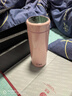 希諾（heenoor）希諾保溫杯XN3220女士簡(jiǎn)約高顏值304不銹鋼杯子帶濾網(wǎng)泡茶杯水杯 310ml粉色XN-3220 310-370ml 曬單實(shí)拍圖