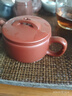 百年利永宜興紫砂壺名家純手工原礦大紅袍漢瓦家用功夫泡茶具送長(cháng)輩禮物 大紅袍漢瓦 140ml 曬單實(shí)拍圖