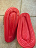 2026新款高級感涼拖鞋居家浴室洗澡防滑防臭拖鞋女夏季外穿不臭腳 紅色 38-39 曬單實(shí)拍圖