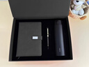 水莫停德國品牌保溫杯禮品筆記本套裝禮盒節日定制logo水杯男女士禮 商務(wù)黑-【三件套黑禮盒】 曬單實(shí)拍圖