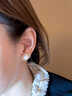 Jay氣質(zhì)珍珠耳釘法式耳環(huán)耳夾女無(wú)耳洞耳飾三八婦女節禮物送媽媽 耳夾(配證書(shū))(京倉/就近發(fā)貨) 曬單實(shí)拍圖