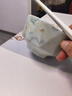 影青語(yǔ)茉花開(kāi)米飯碗4.5英寸加厚防燙牡丹花吃飯碗陶瓷碗 影青語(yǔ)茉花開(kāi)10個(gè)4.5英寸碗 曬單實(shí)拍圖