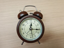 得力（deli）兒童節迷你復古機械鬧鐘夜光床頭鬧鐘兒童學(xué)生開(kāi)學(xué)升學(xué)必備  棕色9024開(kāi)學(xué)開(kāi)學(xué)季新年禮物 曬單實(shí)拍圖