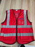 美安明反光背心高亮熒光多口袋反光馬甲反光衣交通警示安全服應急救援騎行施工馬甲支持印制LOGO 熒光黃旗布 XL碼 曬單實(shí)拍圖