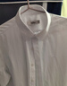 柒牌【10A抗菌莫代爾】男裝商務(wù)長(cháng)袖襯衫春秋男士結婚白襯衣正裝上衣 曬單實(shí)拍圖
