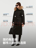 波司登（BOSIDENG）冬季羽絨服鵝絨女士高充絨加厚連帽外套商場(chǎng)同款B250242214J 極夜黑8A50【至高御寒-30℃】卡碼拍大 M 165/88A 體重約110-120斤 曬單實(shí)拍圖