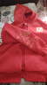 貴人鳥(niǎo)童裝春秋款男童套裝兒童薄款紅色連帽外套中大童保暖拜年服 紅/G金馬印章K+G金云-黑/G金馬 140 曬單實(shí)拍圖