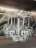 拉普尼司 LAPUNES德國品牌水晶威士忌酒杯輕奢高檔洋酒杯子套裝古典條紋啤酒玻璃杯 流影威士忌杯*6只+銀旋轉杯架 300ml 曬單實(shí)拍圖