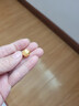 老鳳祥黃金六字真言金錢(qián)轉運珠3D硬金男女款手鏈DIY串珠配件送女友愛(ài)人 12mm六字真言珠 約1g 曬單實(shí)拍圖