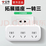 公牛插座拓展一轉三插頭一轉多插線(xiàn)板插排一拖三一分三一變三一孔變三孔擴展轉換器無(wú)線(xiàn)分控排插擴展器 【一拖三】總控開(kāi)關(guān) 933K 曬單實(shí)拍圖
