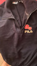 FILA 斐樂(lè )馬上起飛男女同款套頭衛衣2026春情侶海棠花半拉鏈紅色上衣 曬單實(shí)拍圖
