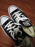 匡威（Converse）男女 Chuck Taylor All Star硫化鞋 101001 37.5碼US5碼 曬單實(shí)拍圖