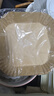 嶼柒汐空氣炸鍋紙燒烤烘焙紙方形吸油紙家用食物炸雞硅油紙薯條烤肉紙 加厚加大-加高邊緣【50張】 曬單實(shí)拍圖
