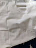 H&M男裝女裝T恤秋冬情侶裝重磅純棉寬松圓領(lǐng)紅色短袖打底衫0608945 白色 XL 180/116 （建議尺碼拍小一碼） 曬單實(shí)拍圖