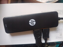 惠普（HP）USB3.0拓展塢鍵鼠U盤(pán)插頭多口分線(xiàn)器筆記本電腦多合一hub接口2米延長(cháng)線(xiàn)typec供電擴展轉換器 【黑色】線(xiàn)長(cháng)0.5m 【3.0版本】高速首選 曬單實(shí)拍圖