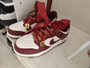 AJ婚鞋新娘專(zhuān)用鞋女鞋dunk紅色秀禾情侶結婚鞋運動(dòng)鞋aj1 1213【酒紅】(婚鞋) 藍盒包裝+婚 36 曬單實(shí)拍圖