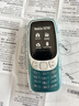 諾基亞（NOKIA）3210 4G 移動(dòng)聯(lián)通電信廣電全網(wǎng)通 2.4英寸雙卡雙待 直板按鍵學(xué)生功能機備用手機 藍色 曬單實(shí)拍圖