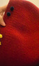 尚都比拉新年紅福馬圓領(lǐng)毛衣女冬季寬松顯瘦彈力厚針織衫長(cháng)袖休閑開(kāi)衫上衣 曬單實(shí)拍圖