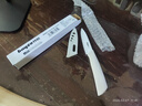 拜格（bayco）陶瓷刀水果刀4英寸家用削皮刀便攜輔食免磨小刀帶刀套BD39196 曬單實(shí)拍圖