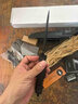 德國進(jìn)口越境刀戶(hù)外生存刀戰術(shù)直刀防身合法武器高硬度鋒利求生刀 【無(wú)孔版 】進(jìn)口D2鋼-贈刀鞘＋鎂棒傘繩刀油 德國工藝進(jìn)口鋼材 曬單實(shí)拍圖