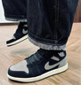 NIKEAJ1板鞋男鞋2025秋季新款Air Jordan 1中幫休閑鞋潮流運動(dòng)鞋鞋子 IB7110-002 42.5 曬單實(shí)拍圖