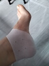 LUCYLEE美國腳后跟保護套硅膠襪腳后跟足跟腳膜防腳裂保濕襪腳干裂 【 店長(cháng)推薦】加厚保濕【透氣款兩雙】 曬單實(shí)拍圖