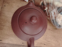 韻化朱泥紫砂大紅袍西施壺陶瓷手工原礦球孔家用高檔斷水鳳鳴紫砂壺 紫砂朱泥-西施壺 230ml 曬單實(shí)拍圖