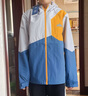 鴻星爾克（ERKE）童裝男女童外套兒童中大童防風(fēng)連帽風(fēng)衣【三防科技】歐泊藍160 曬單實(shí)拍圖