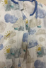 nest designs嬰兒睡袋嬰幼兒春秋款四層雙層竹棉紗布寶寶分腿睡袋四季防踢被 泡芙云朵-四層(建議室溫24-26℃） 90碼(建議身高80-90cm)年齡1.5-2歲 曬單實(shí)拍圖