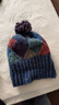 卡蒙（Kenmont）加厚加絨保暖毛線(xiàn)帽女秋冬防風(fēng)防寒百搭毛球帽子大頭圍針織帽9498 曬單實(shí)拍圖