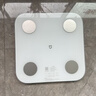 米家小米智能體脂秤S400 白色 雙接家用電子秤體重秤 高精準25項身體數據平衡測試 體重管理 減肥專(zhuān)用 曬單實(shí)拍圖