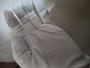 鳴固 白手套禮儀手套勞保純棉 白色棉質(zhì)手套  6付/包 曬單實(shí)拍圖