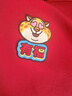 李寧x迪士尼瘋狂動(dòng)物城|26新年套頭圓領(lǐng)無(wú)帽衛衣女春季休閑運動(dòng)上衣 瑪瑙紅/小圖-4 【本命年紅色】 L 曬單實(shí)拍圖