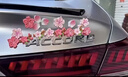 PKQ創(chuàng  )意櫻花車(chē)貼劃痕3D立體櫻花車(chē)貼遮擋劃痕新款汽車(chē)車(chē)尾裝飾品車(chē)貼 櫻花車(chē)貼（32個(gè)裝） 曬單實(shí)拍圖