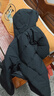 阿迪達斯（adidas）火鍋羽絨服男防風(fēng)保暖男裝舒適休閑運動(dòng)服連帽外套 黑色 L 曬單實(shí)拍圖