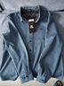 老爺車(chē)高檔羊毛絨襯衫男士冬季加絨加厚保暖中年商務(wù)休閑免燙高級感襯衣 C724B藍色 加絨 170/L(建議115-135斤) 曬單實(shí)拍圖