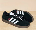 adidas「T頭鞋」VL COURT復古休閑板鞋德訓鞋男女阿迪達斯輕運動(dòng) 黑色/白色 (推薦女生選小半碼)   41 曬單實(shí)拍圖