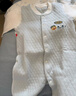 班杰威爾嬰兒衣服秋冬季夾棉連體衣寶寶保暖哈衣爬服 保暖藍色2件裝 73碼 曬單實(shí)拍圖