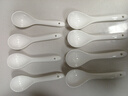 京東京造 白月光-骨瓷系列 小湯勺 骨瓷家用調羹 可微波爐使用 4只裝 純白 曬單實(shí)拍圖
