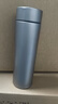京東京造 純鈦保溫杯 茶水分離【內外純鈦】咖啡男女士水杯子 灰色 470ml 曬單實(shí)拍圖