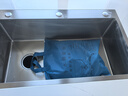 日豐廚房水槽洗菜盆大單槽 304不銹鋼壓紋5MM加厚洗碗RF-SD7545199BD 曬單實(shí)拍圖