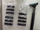 吉列威鋒通用雙層刀片通用刮胡刀刀片剃須刀手動(dòng)2層男士刀片刮胡子胡須防劃傷 1刀柄+12個(gè)刀頭 曬單實(shí)拍圖