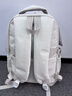 回力（Warrior）雙肩包女生大容量書(shū)包百搭ins初高中生雙肩包簡(jiǎn)約大學(xué)生電腦背包 米白色 【七大隔層】 曬單實(shí)拍圖