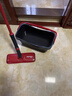 微力達德國進(jìn)口平板拖把家用懶人免手洗干濕兩用木地板拖地神器 德國小紅拖1桿2布 +拖把桶 曬單實(shí)拍圖