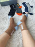 浪莎襪子男四季100%純棉男士襪子吸汗透氣抗菌中筒棉襪防臭抗起球男襪 【抗菌防臭 禮盒裝】 混色 6雙 曬單實(shí)拍圖