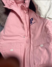 小豬班納（PEPCO）童裝2026冬裝新款兒童帶帽羽絨衣中大童男童女童羽絨服加厚款 粉紅 130 曬單實(shí)拍圖